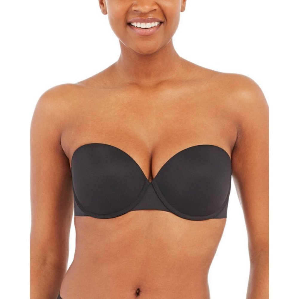 💕SPANX💕 Strapless Bra ~ Very Black 32D NWT